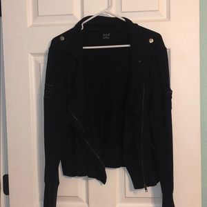 a.n.a jacket with zippers on the sleeve